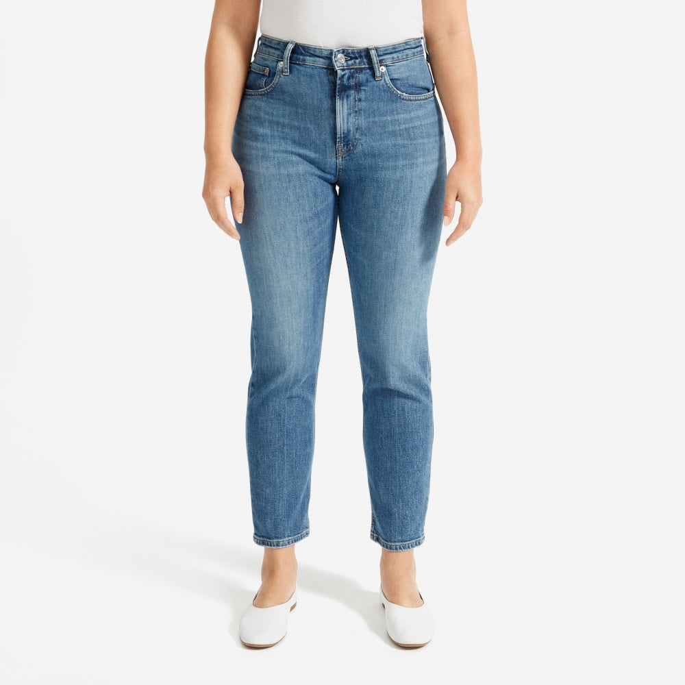 The Super-Straight Jean | Medium Blue Wash | Regular