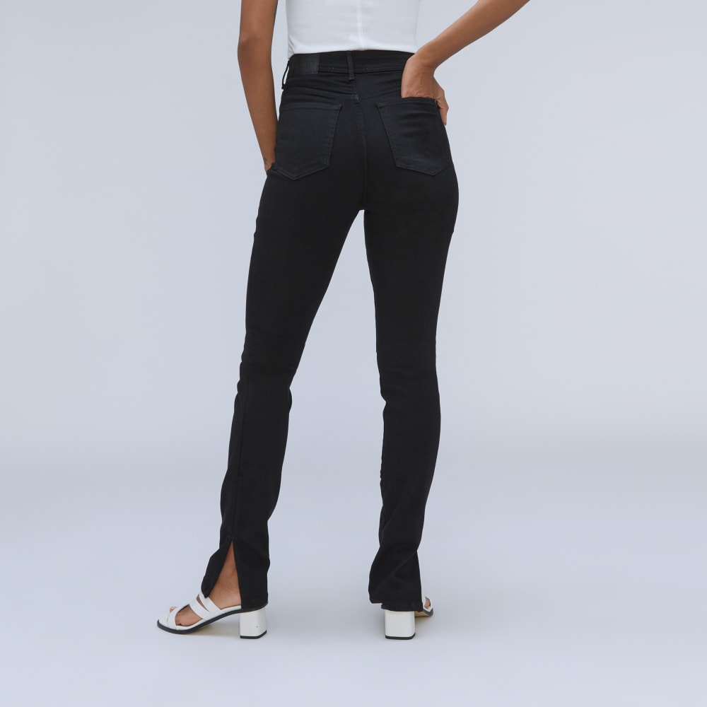 The Way-High® Skinny Split Hem Jean  | Black
