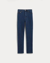 The High-Key Stovepipe Jean | Dark Indigo