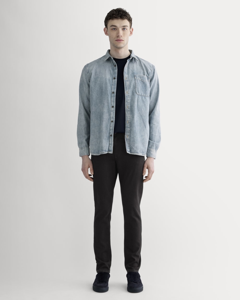 The Organic Cotton Slim-Fit Jean |  Black