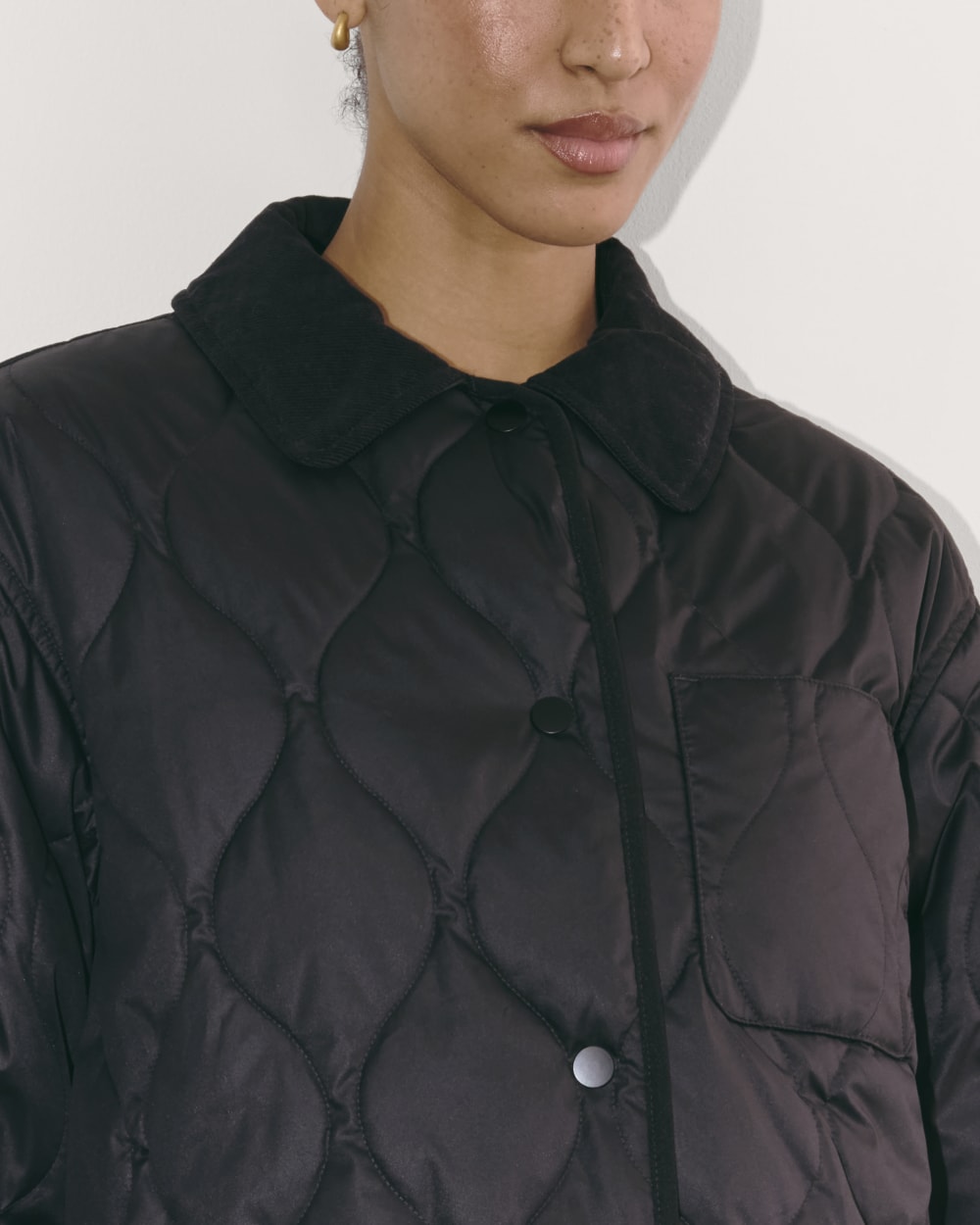 The Quilted Ranch Jacket | Black