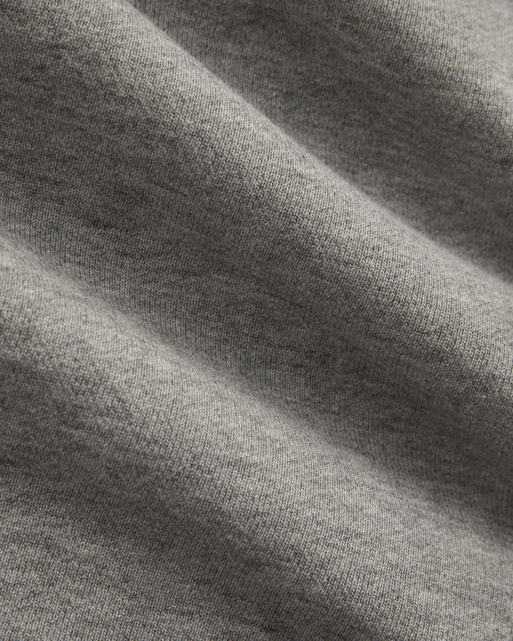 Luxe Fleece Track Jacket | Vintage Heather Grey