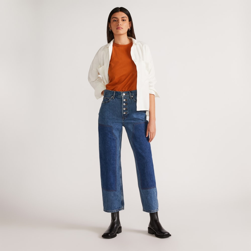 The Painter Jean | Multi Patchwork  | 27.5"