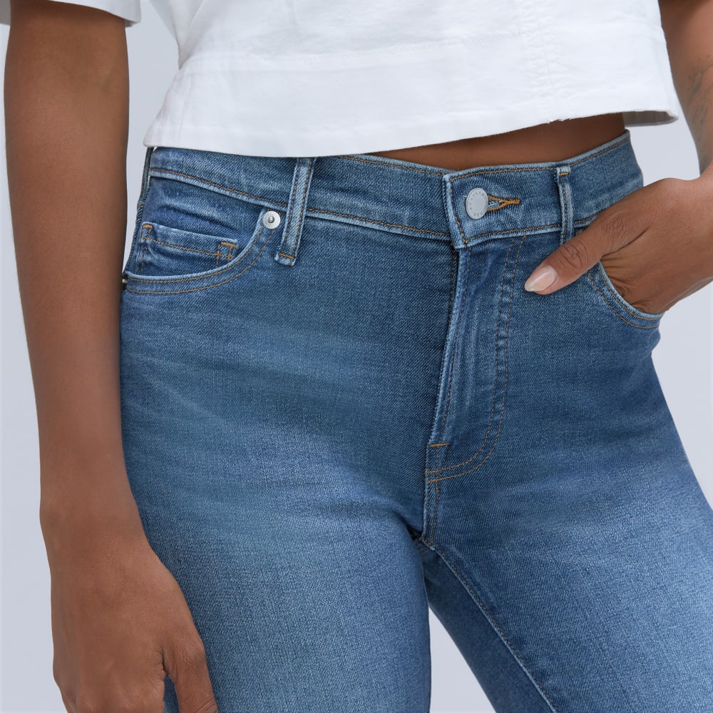 The Mid-Rise Skinny Stretch Jean | Atlantic Wash