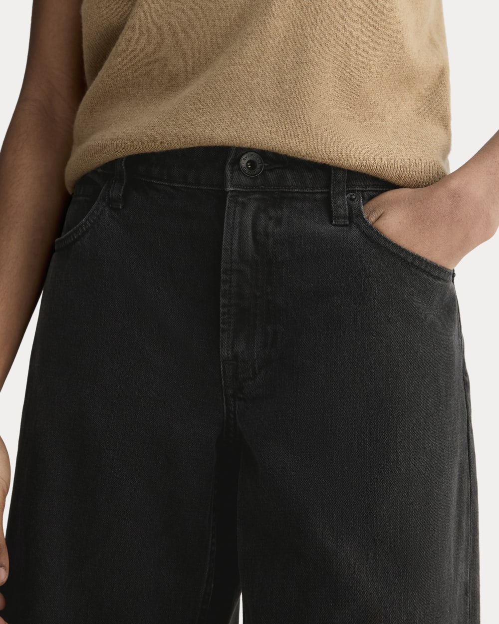 The Low-Key Jean | Washed Black