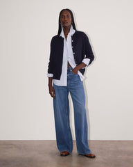 The Classic Cardigan in Cashmere | Navy