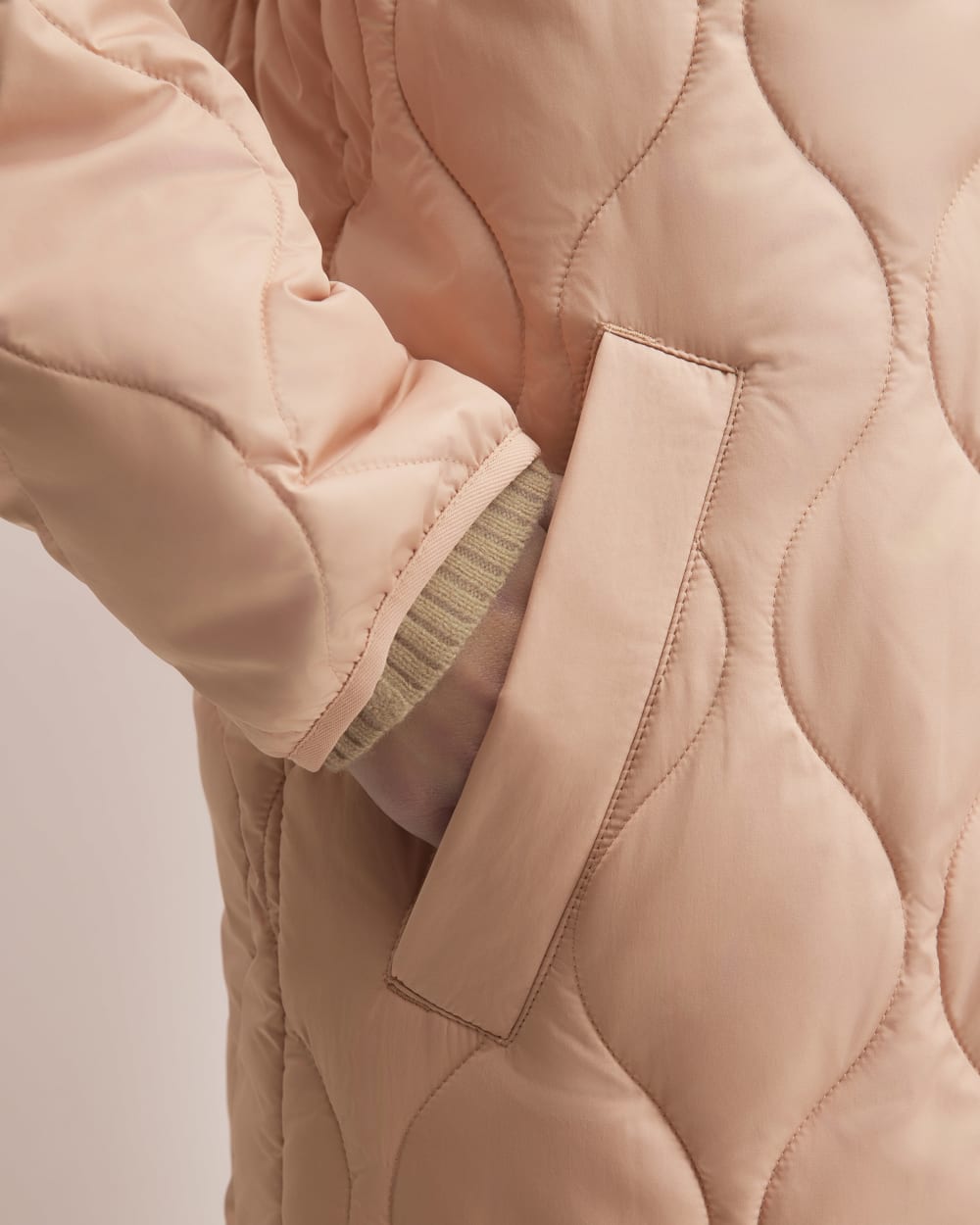 The ReNew Long Liner | Blush Pink