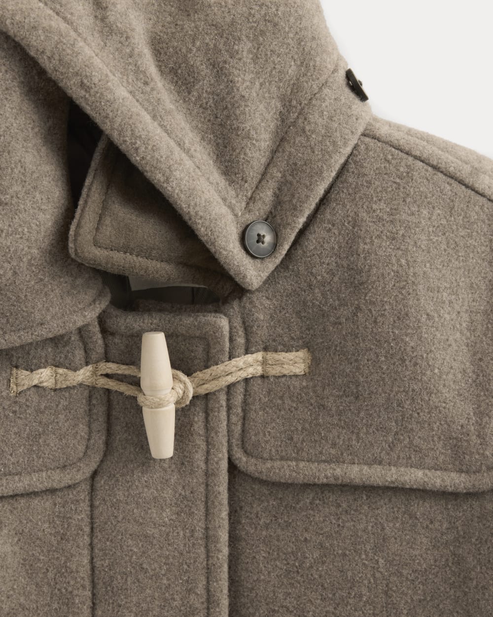 The ReWool Duffle Coat | Heather Taupe