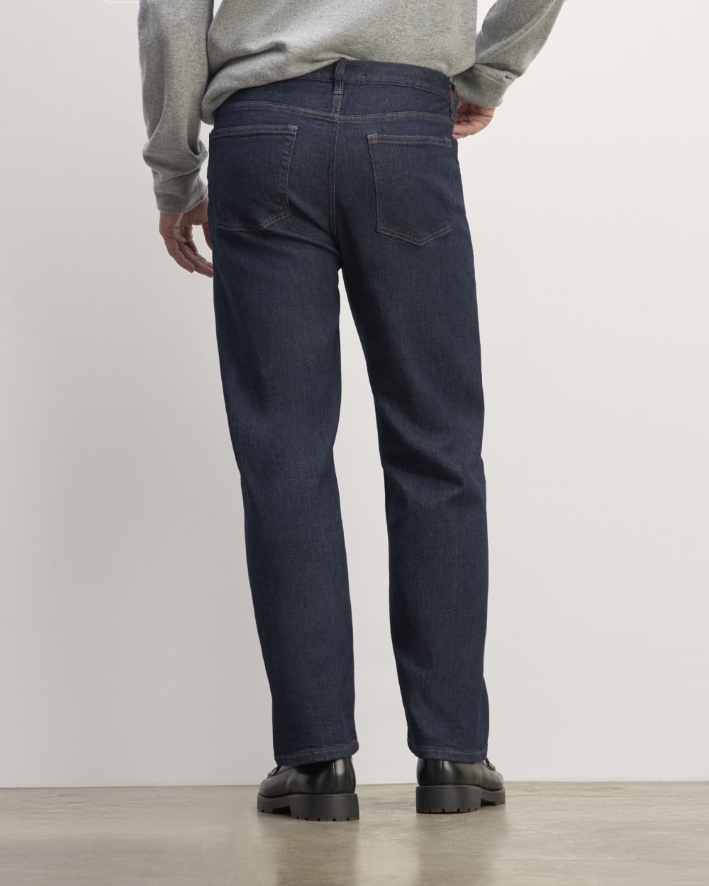The Selvedge Loose Straight Jean | Indigo Rinse