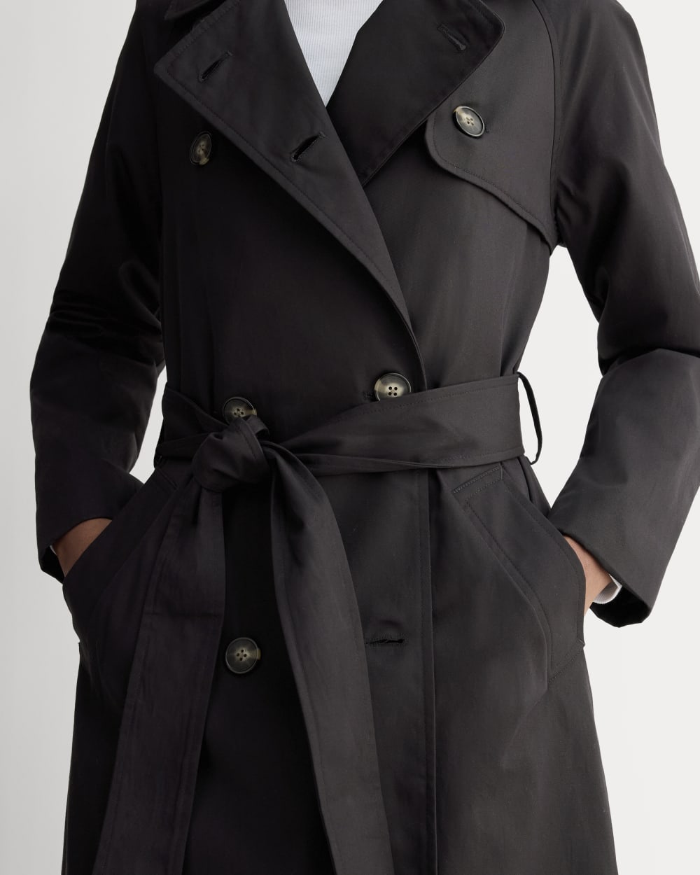 The Modern Trench Coat | Black