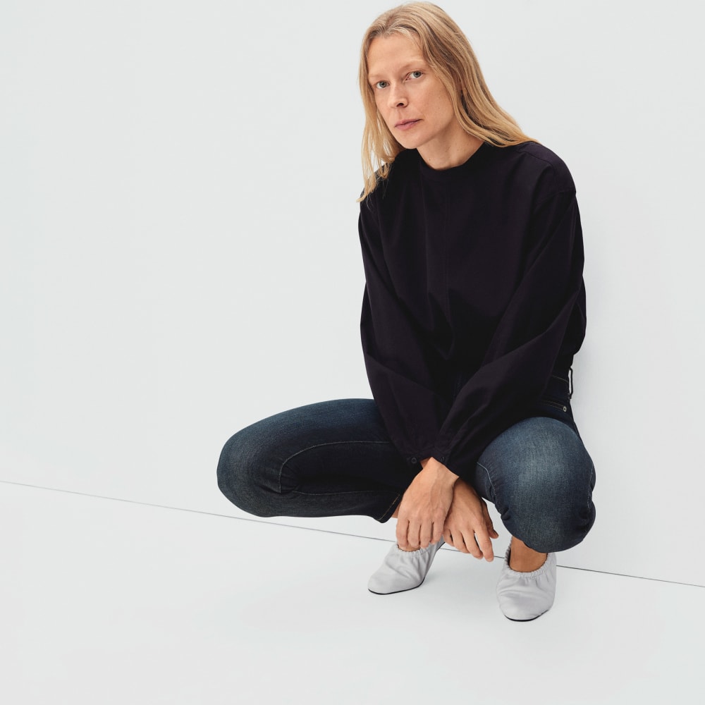 The Authentic Stretch High-Rise Skinny | Deep Indigo | 28.5" Inseam