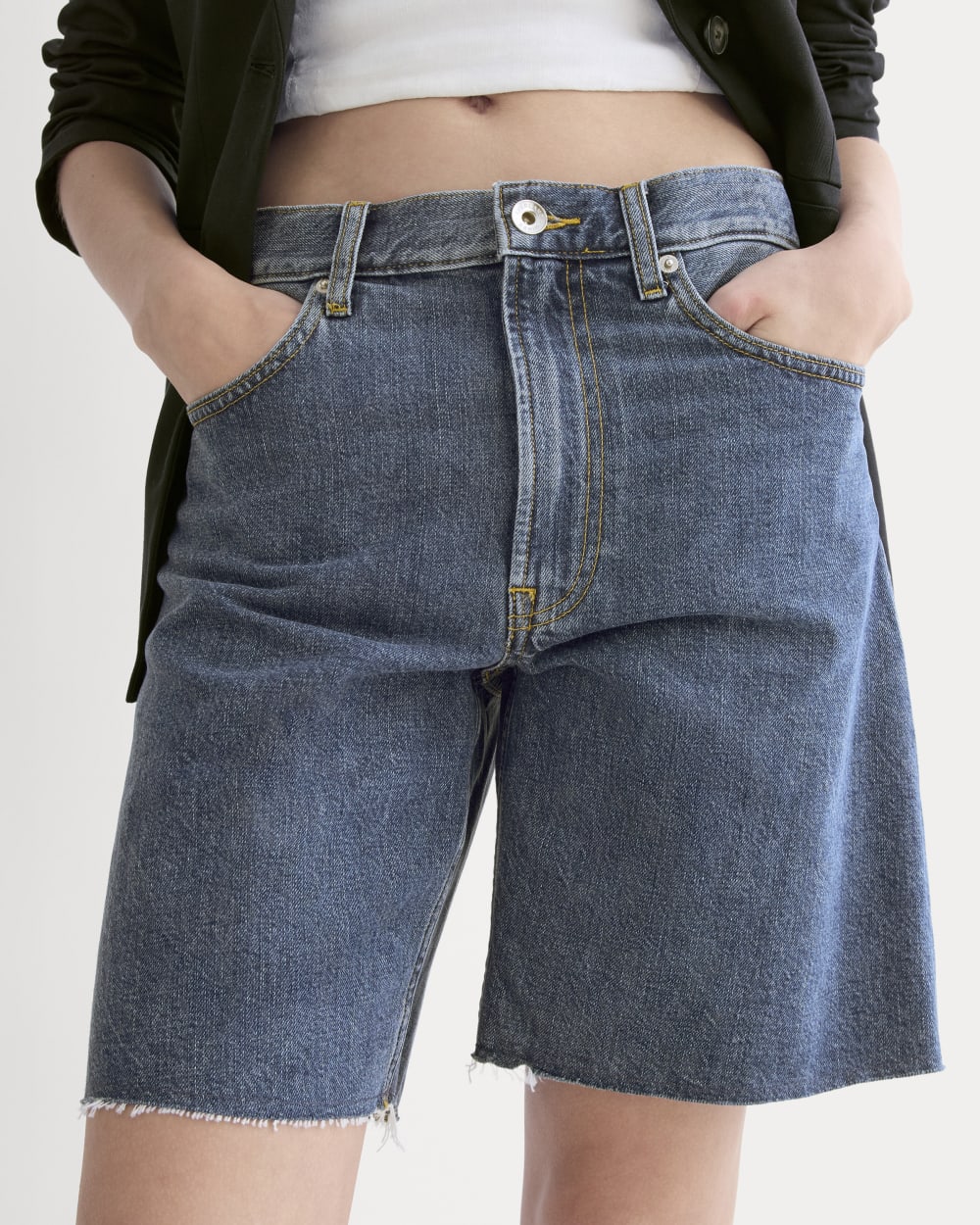 The OG Baggy Jean Short | Medium Blue