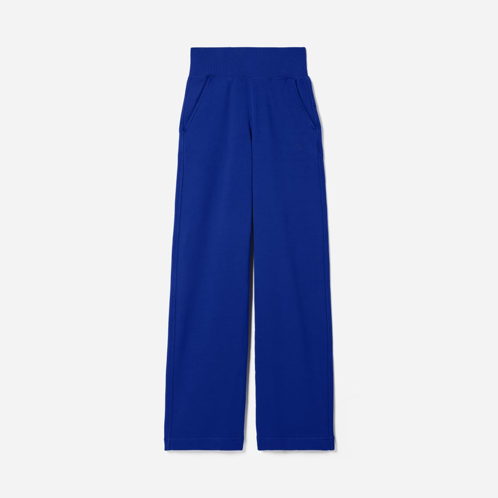 The Track High-Waist Pant | Cobalt