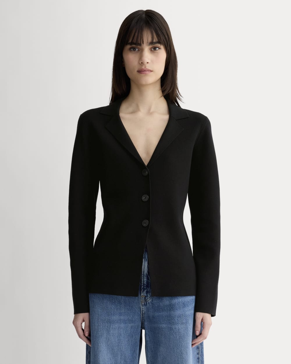The Knit Blazer | Black
