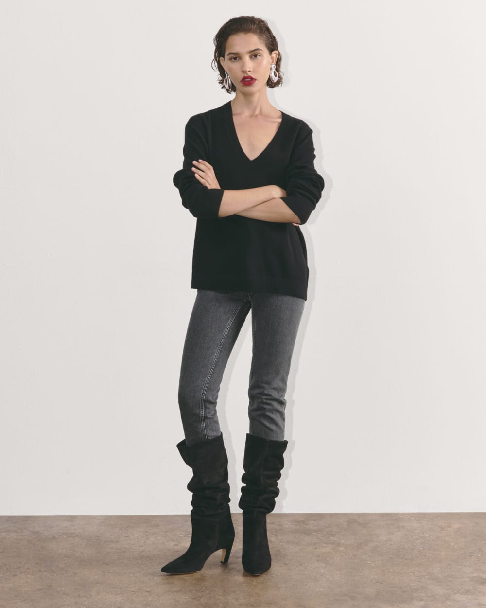 The Original Cheeky® Jean | Washed Charcoal | 26.5" Inseam