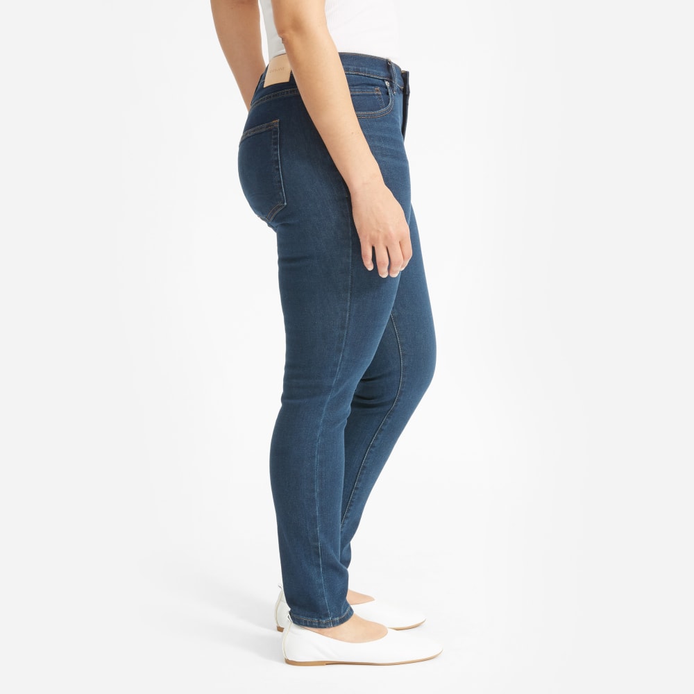 The Authentic Stretch High-Rise Skinny | Dark Blue Wash | 28.5" Inseam