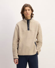 The ReNew Fleece Pullover | Oatmeal