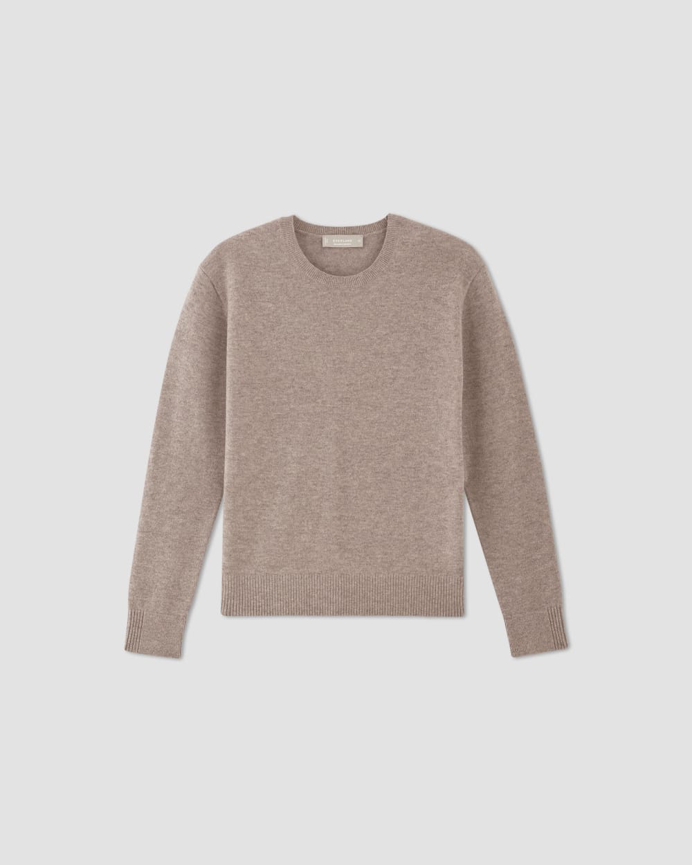 The Classic Crew in Cashmere | Toasted Sesame