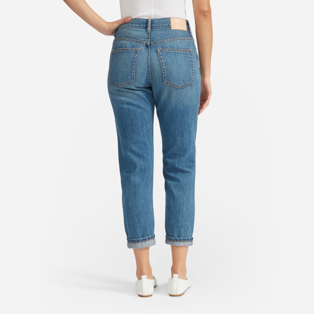 The Super-Soft Relaxed Jean | Mid Blue