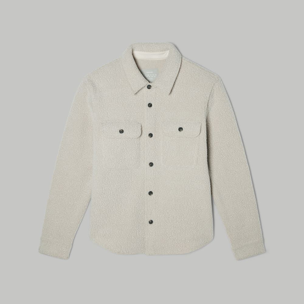 The ReNew Fleece Everyone Overshirt | Oat