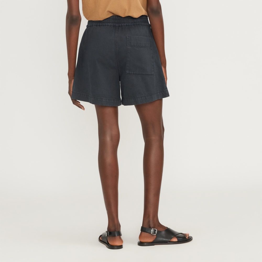 The Denim Utility Short | Ink