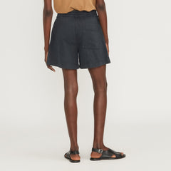 The Denim Utility Short | Ink