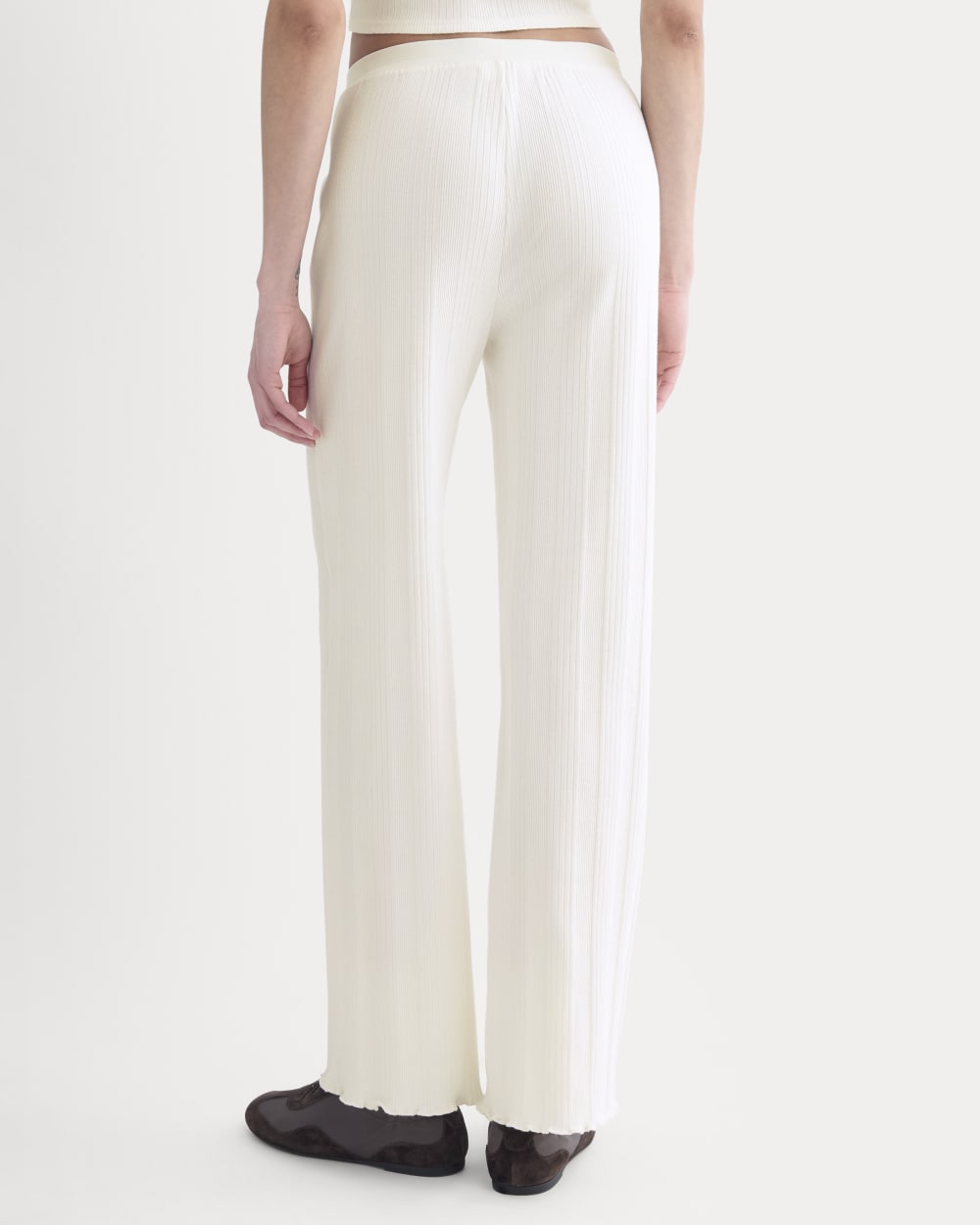 Lounge Rib Pant | Bone