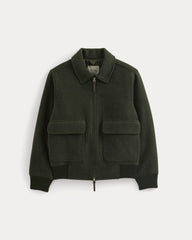 ReWool Flight Jacket | Heather Beech