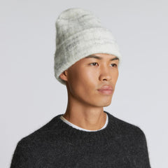 The Alpaca Beanie | Light Grey Heather