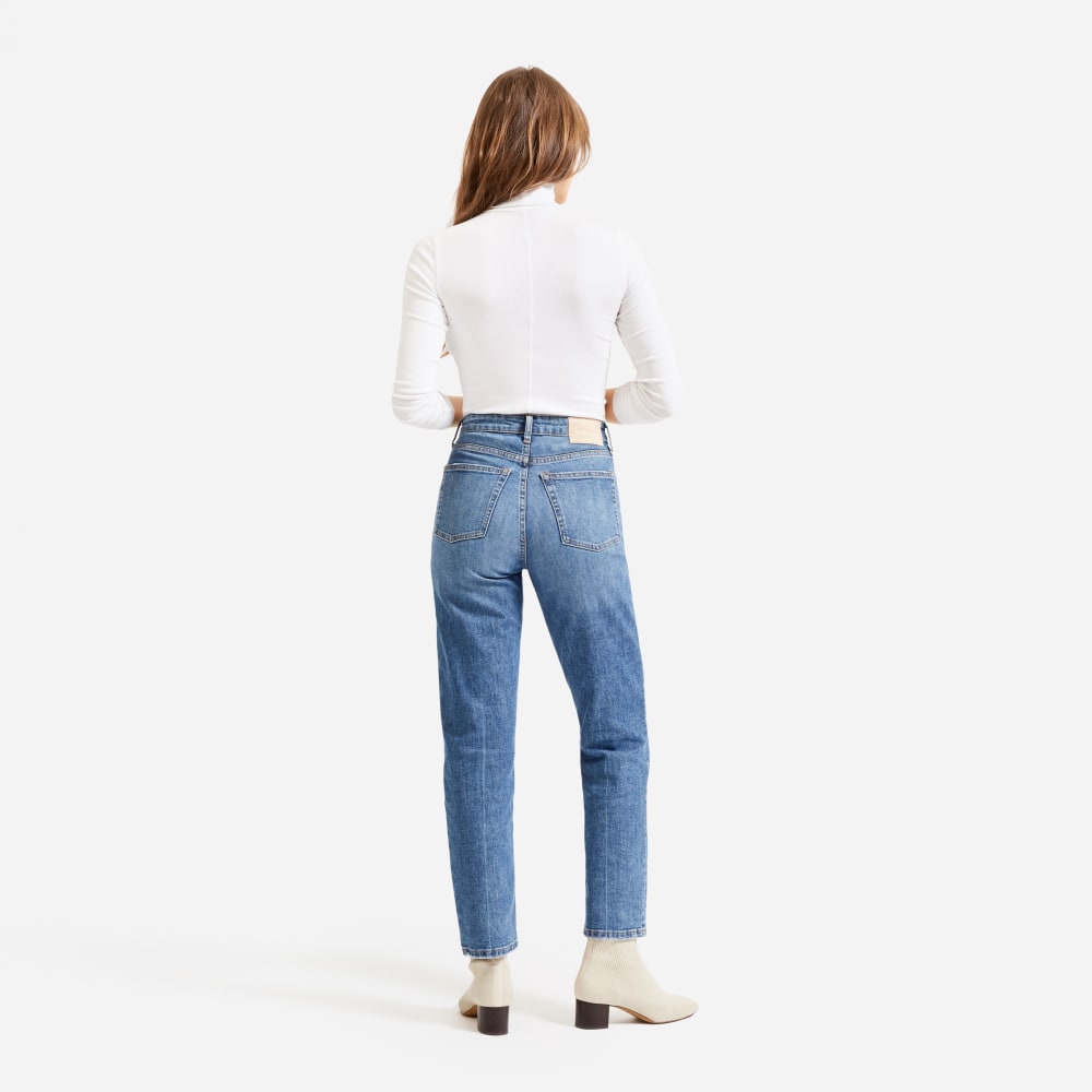 The Super-Straight Jean | Medium Blue Wash | Regular
