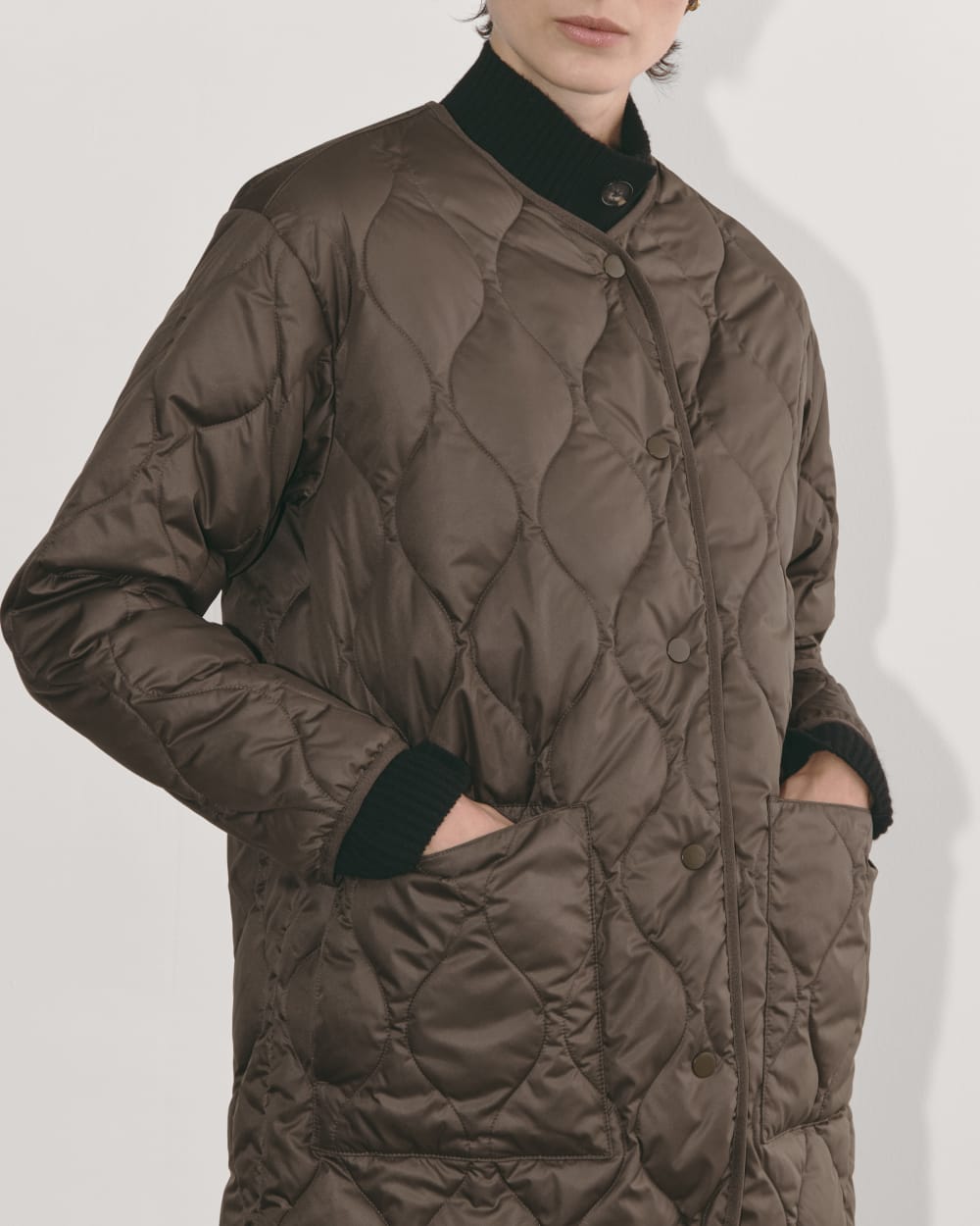 The Quilted Liner | Earth Brown