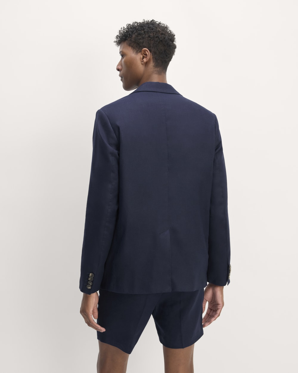 The Linen Blazer | Navy