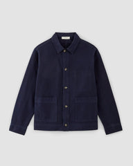 The Organic Cotton Chore Jacket | Navy