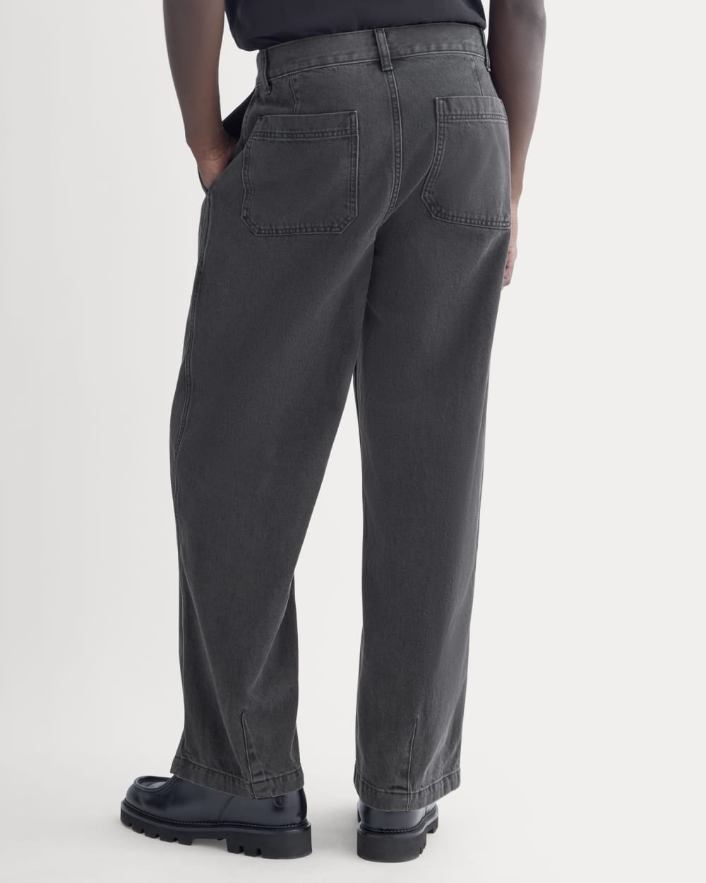 Baggy Rigid Jean | Washed Black | 30"