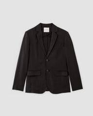 The Linen Blazer | Black