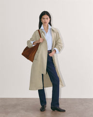 The Oversized Anorak | Trench Coat Khaki