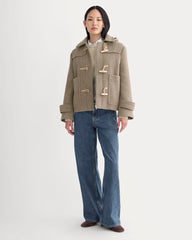 The ReWool Duffle Coat | Heather Taupe