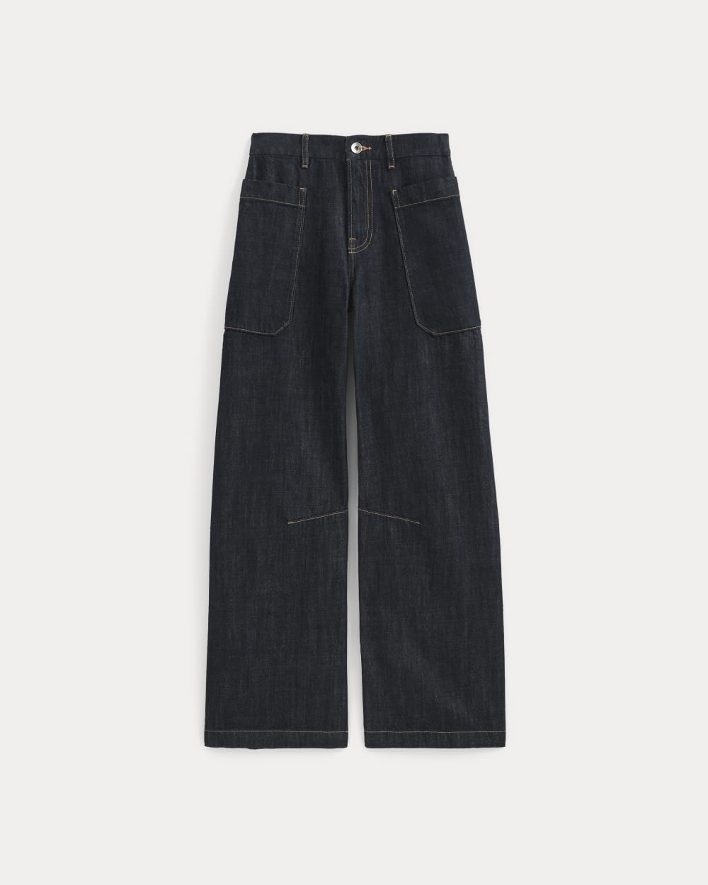 The Gardener Pull-On Jean | Dark Indigo