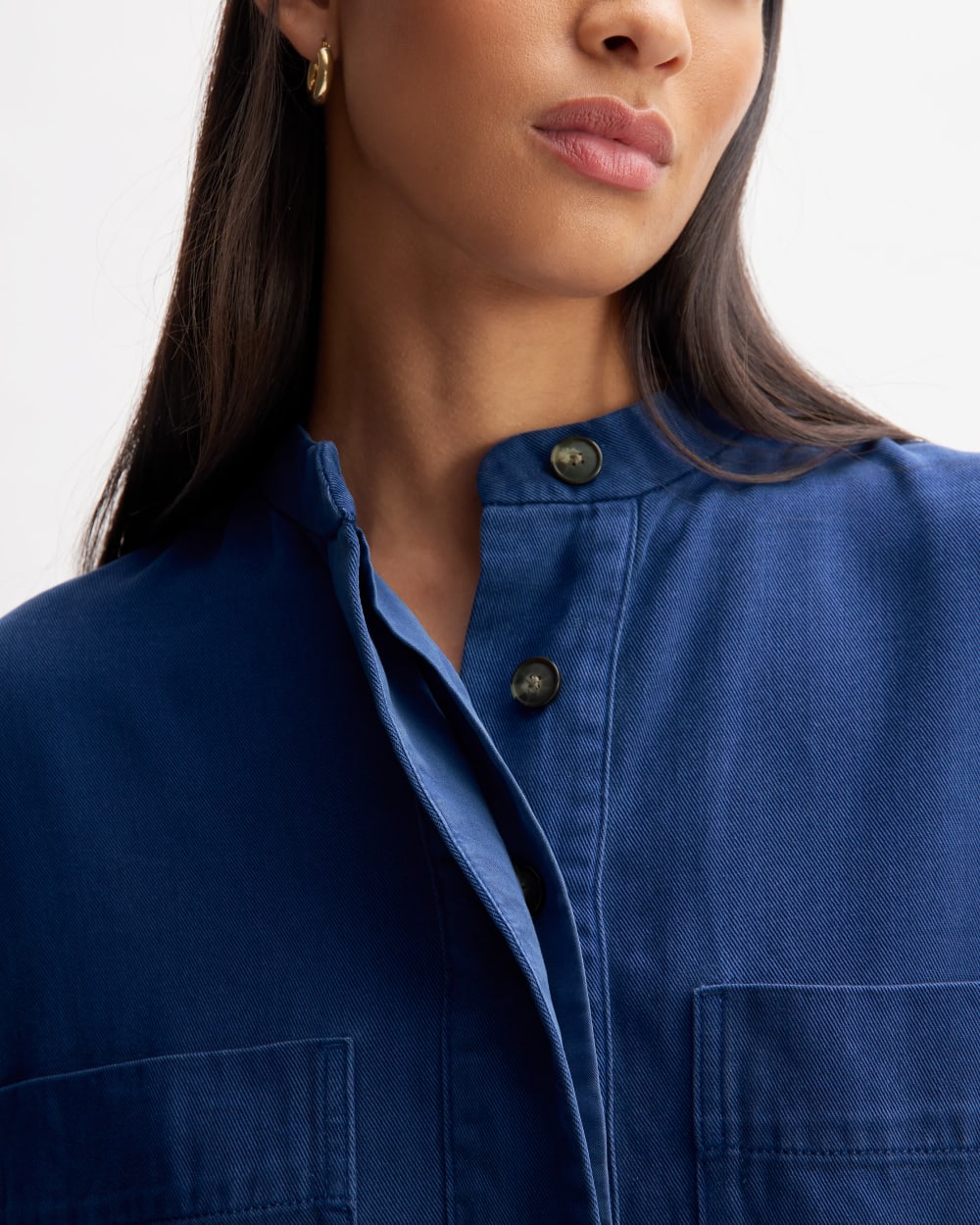 The TENCEL™ Easy Workwear Dress | Bellwether Blue