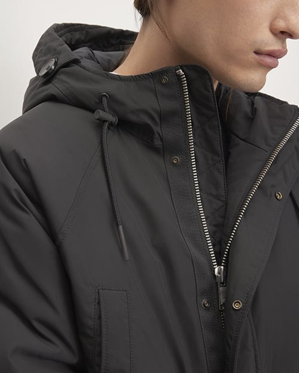 The ReNew Long Parka | Black