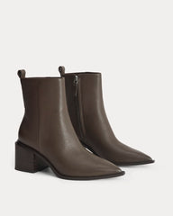 Studio Block Heel Boot | Brown