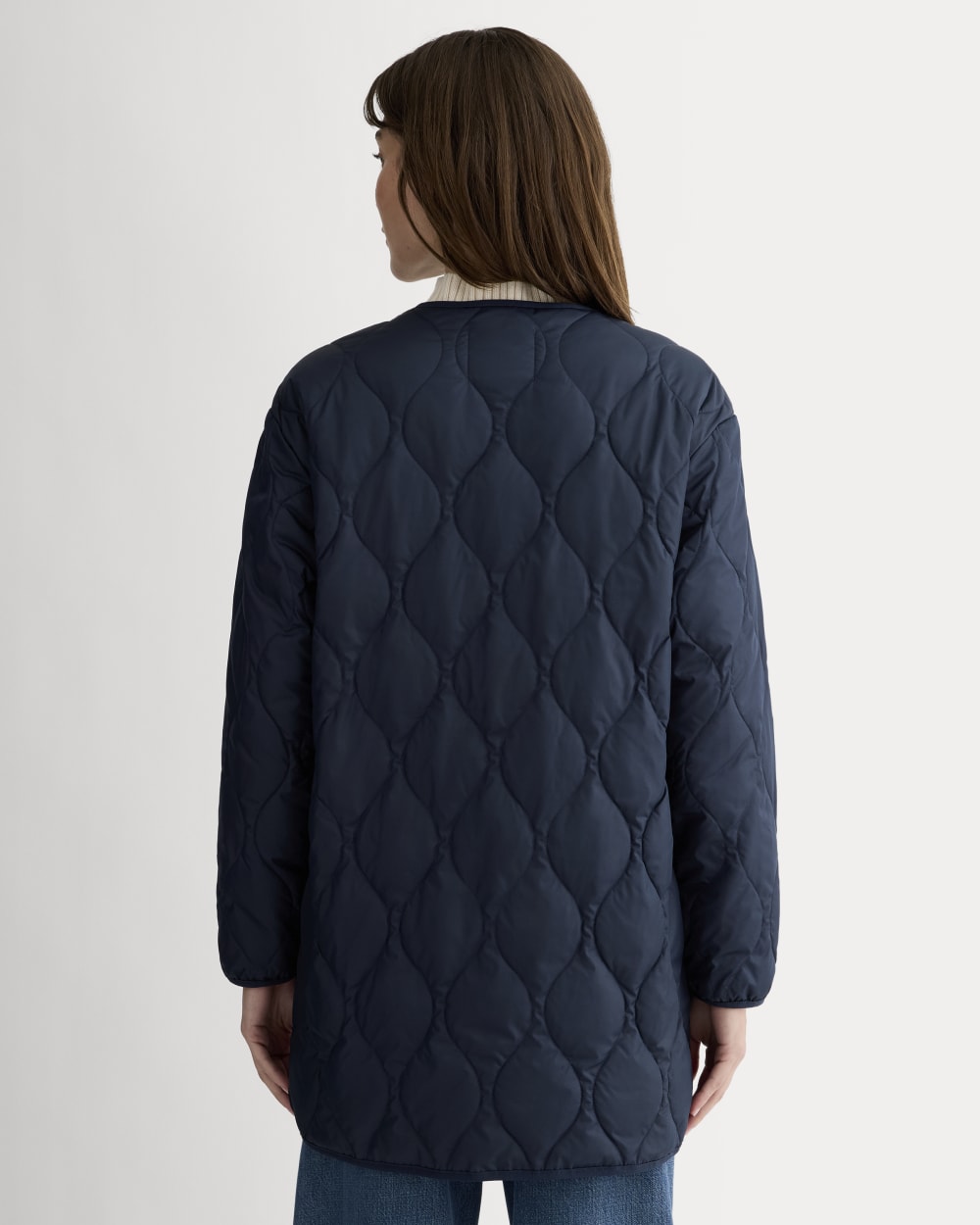 The Quilted Liner | Navy