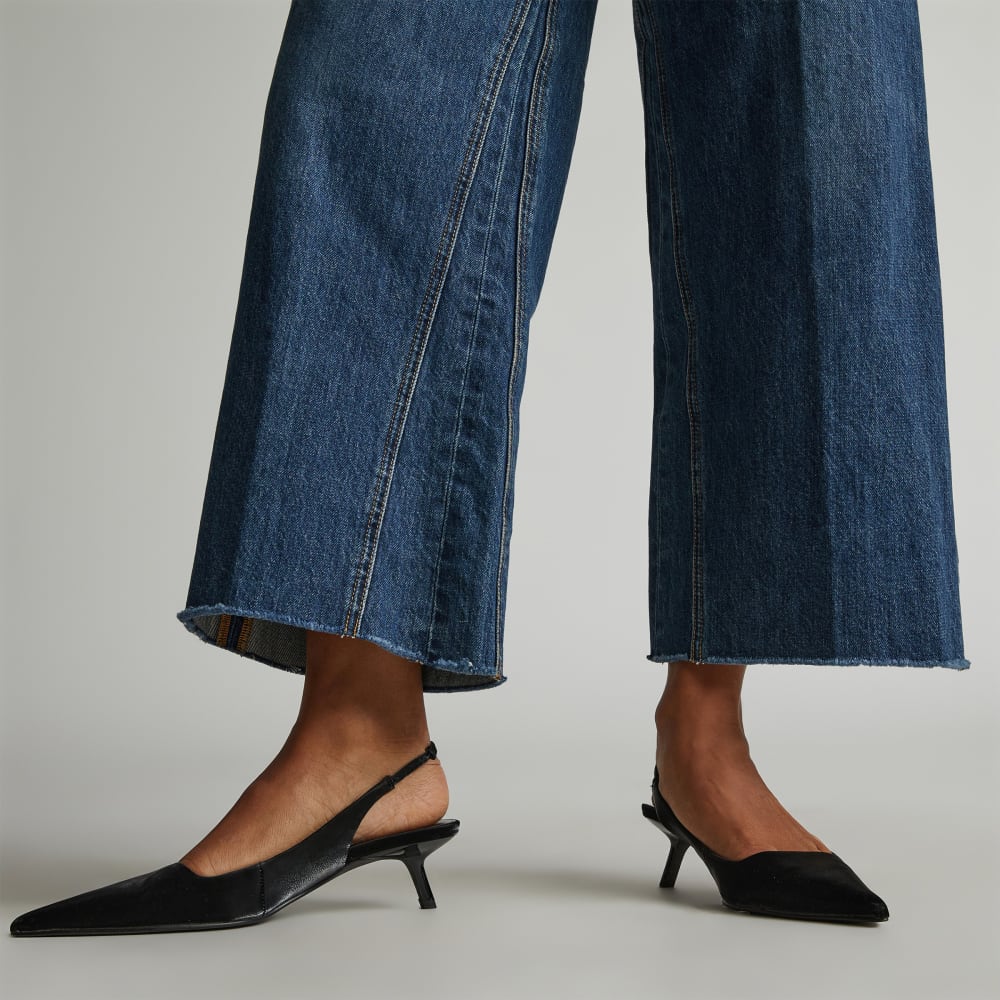 The Way-Wide Crop Jean | Iznik Ink