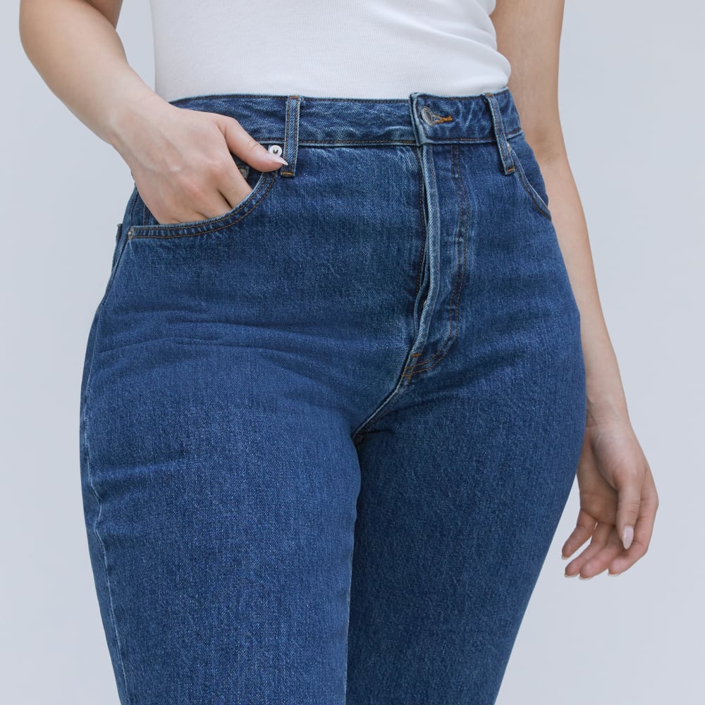 The '90s Cheeky Hourglass Jean | Deep Atlantic | 28.5" Inseam