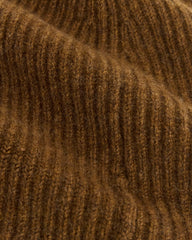 The Cashmere Ribbed Beanie | Heathered Toffee