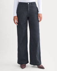 The Mid-Rise Trouser Jean | Tungsten Rinse