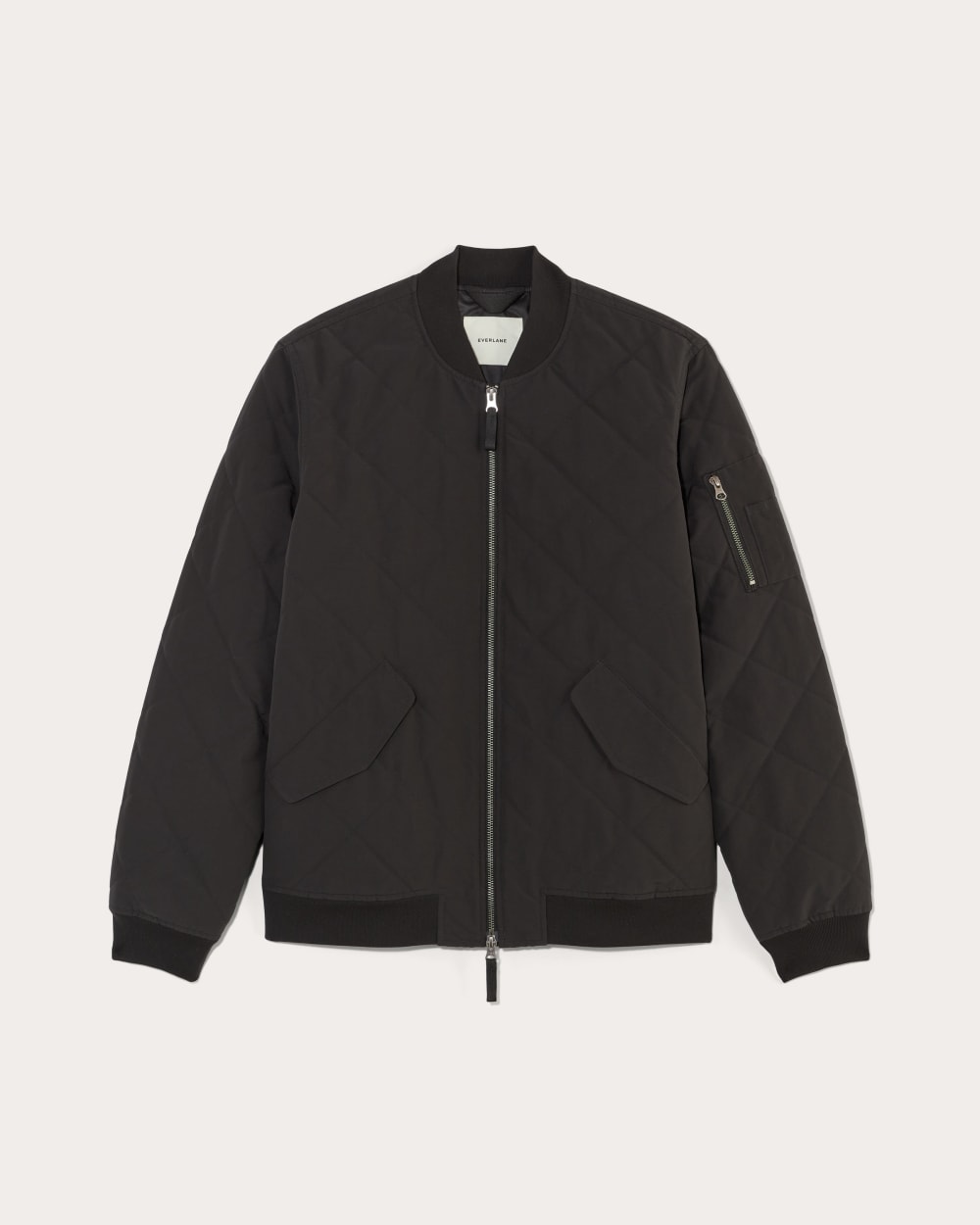 The Quilted Bomber | Black