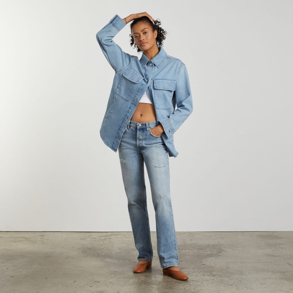 The Denim Shirt Jacket | Myrtle Sky