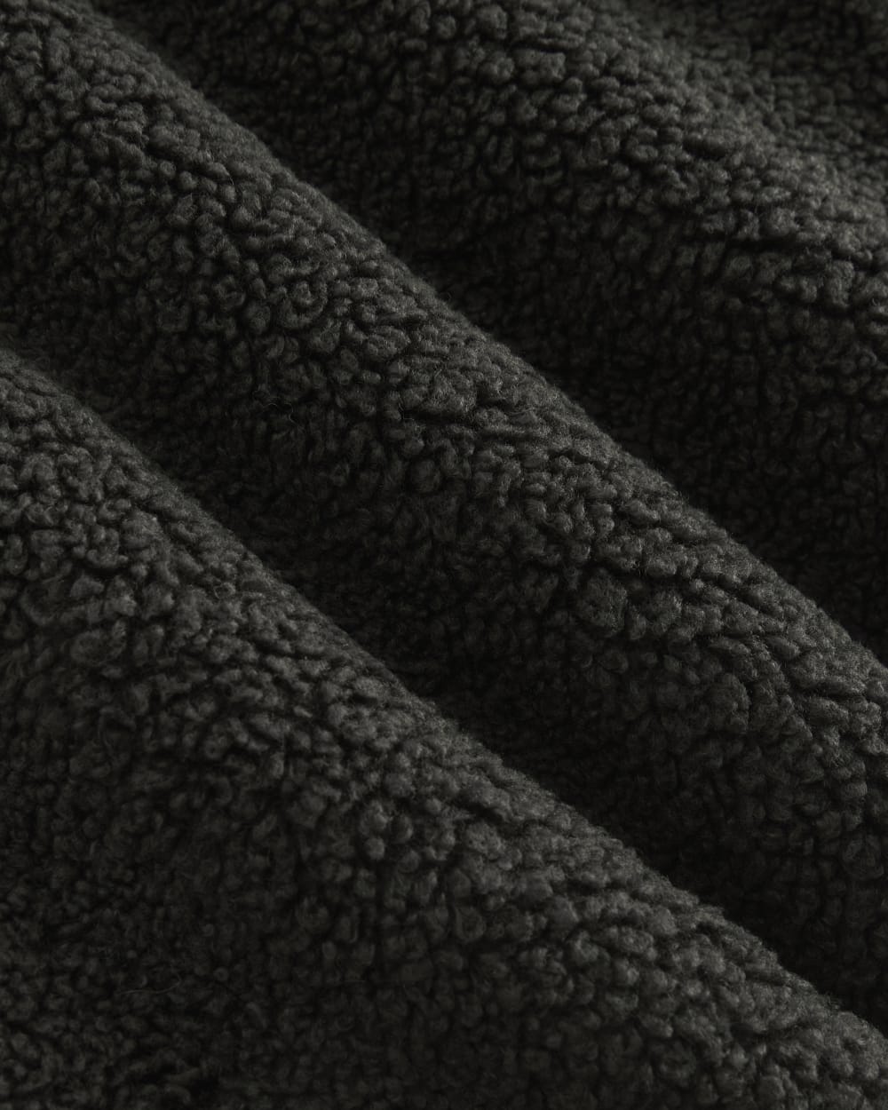 ReTrack Fleece Zip-Up | Black