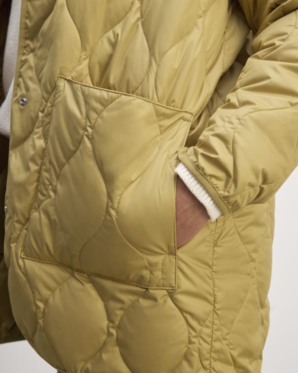 The Quilted Liner | Golden Oak